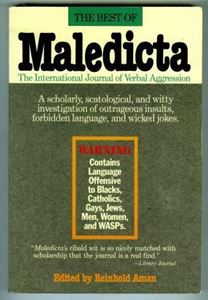 Picture of THE BEST OF MALEDICTA THE INTERNATIONAL JOURNAL OF VERBAL AGGRESSION