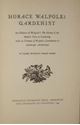 Picture of HORACE WALPOLE: GARDENIST;